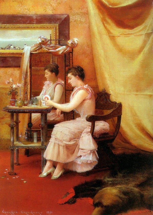 La toilette by Georges Croegaert